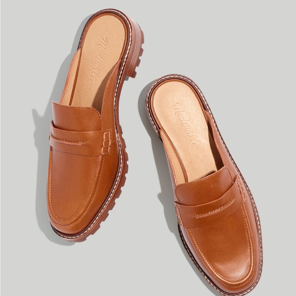 Madewell Womens Corinne Lugsole Loafer Mule NEVER WORN